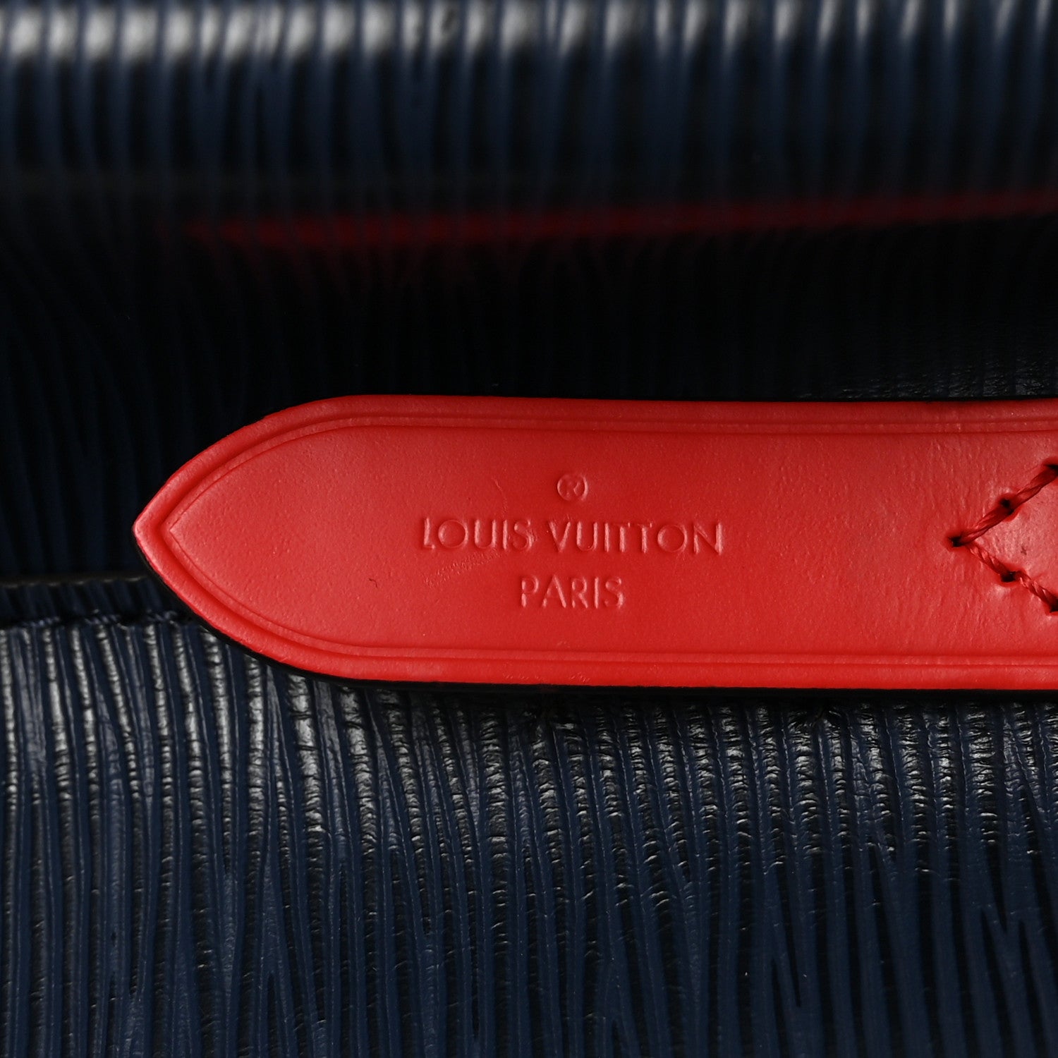 Louis Vuitton Epi Neonoe Indigo Coquelicot 6 of 10