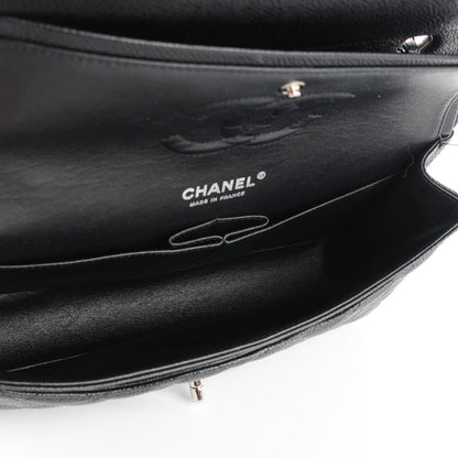 Chanel Caviar Quilted Medium Double Flap Black 6 of 9