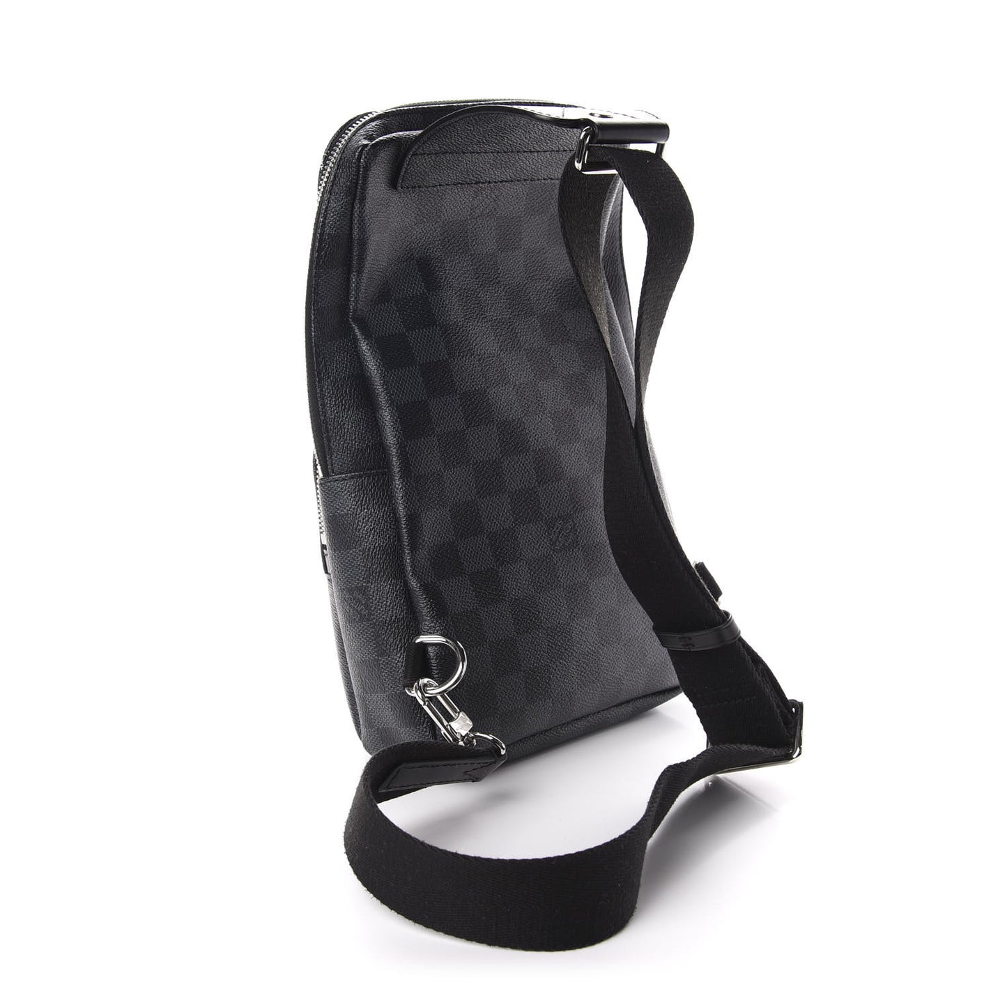 Damier Graphite World Map Avenue Sling Backpack