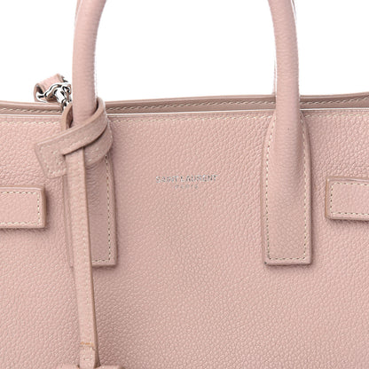 Saint Laurent Grained Calfskin Nano Sac De Jour Antique Rose 13 of 13
