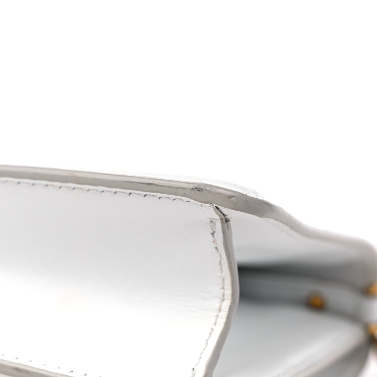 Dolce & Gabbana Smooth Calfskin Small Devotion Envelope Top Handle Bag White 10 of 17