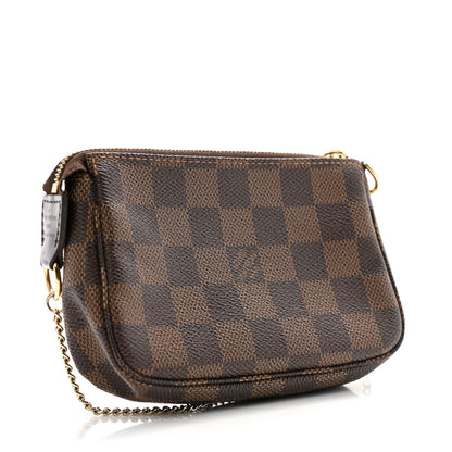 Louis Vuitton Damier Ebene Mini Pochette Accessories 3 of 11