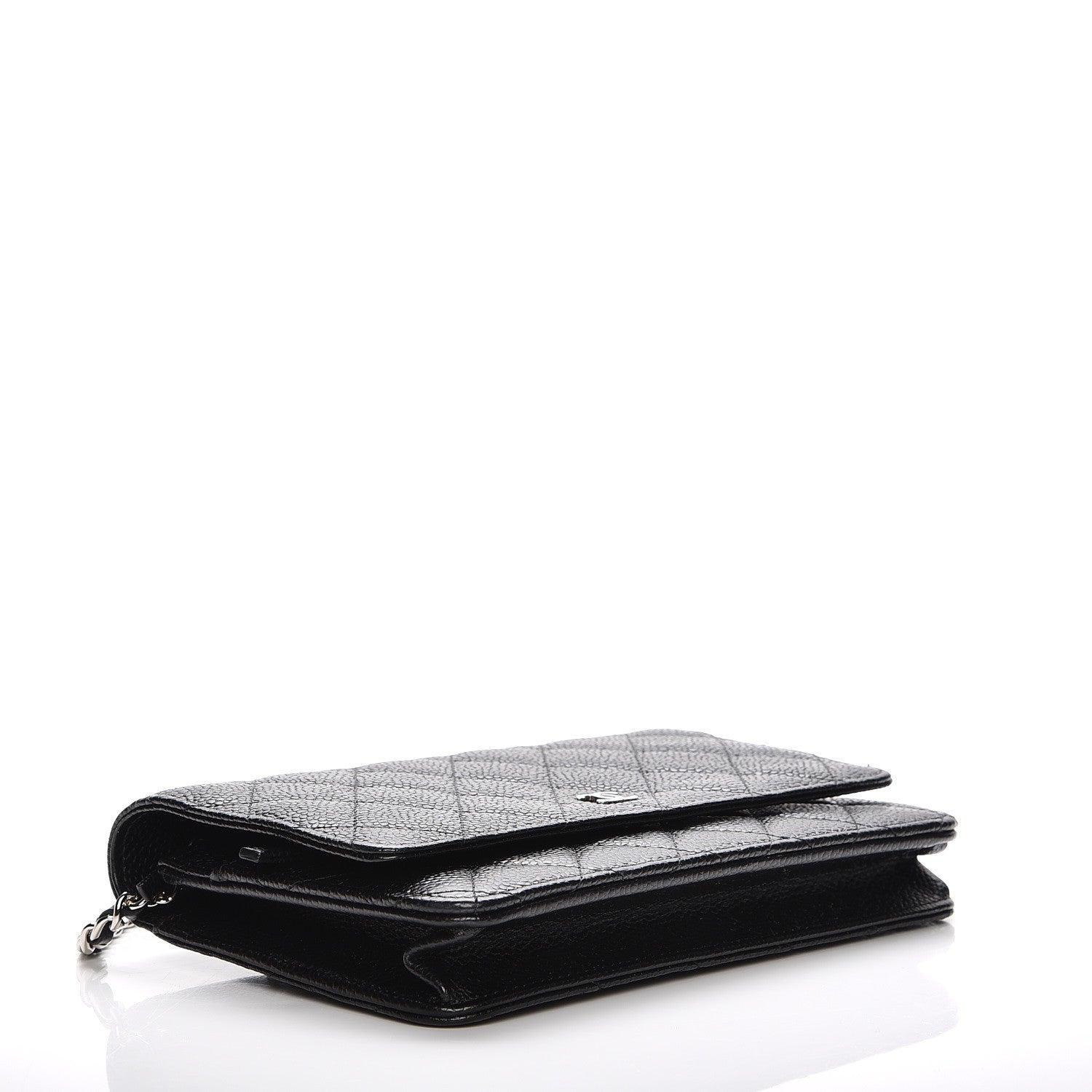 Chanel Caviar Quilted Wallet On Chain WOC Black 4 of 8