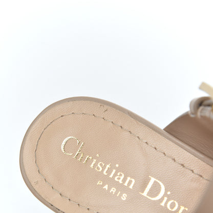 Christian Dior Technical Fabric Calfskin D-Dior 65mm Mules 39 Nude 10 of 22