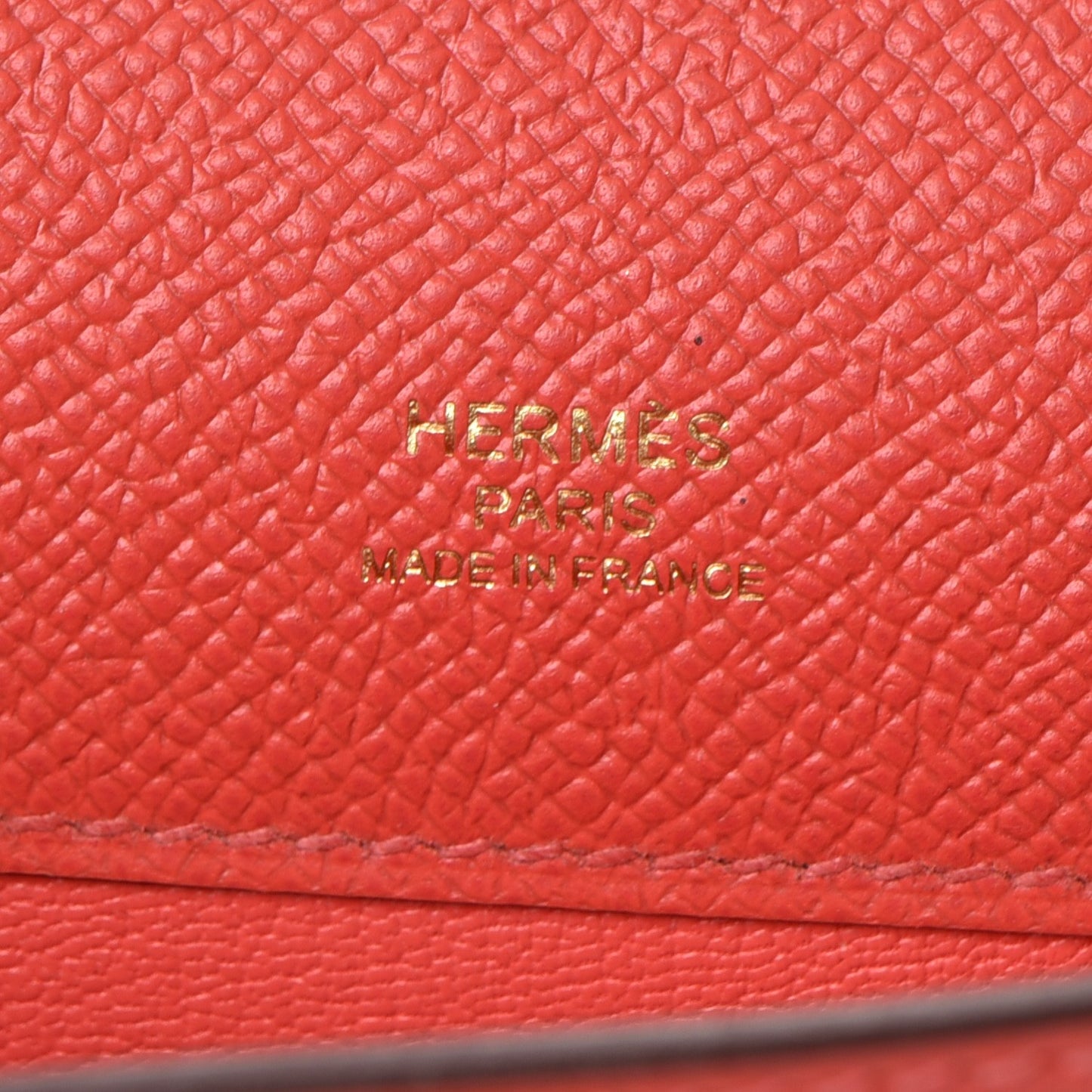 Epsom Kelly Cut Clutch Pochette Rose Jaipur