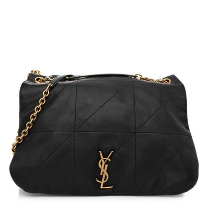 Saint Laurent Lambskin Matelasse Monogram Large Jamie 4.3 Black 1 of 10