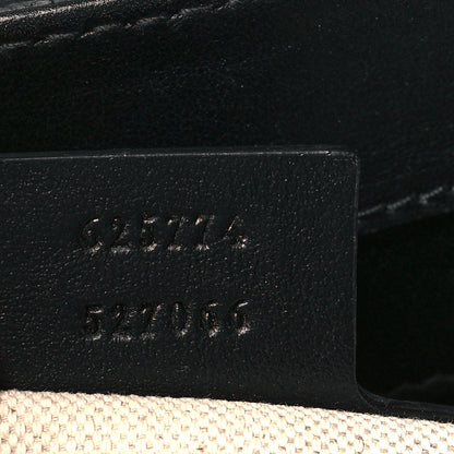 Gucci Calfskin GG Tennis Embossed Tote Bag Black 6 of 10
