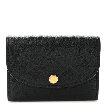 Louis Vuitton Empreinte Rosalie Coin Purse Black 1 of 7