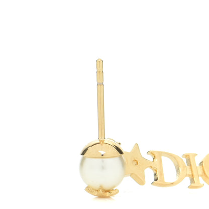 Christian Dior Pearl Star Earring Gold 5 of 6
