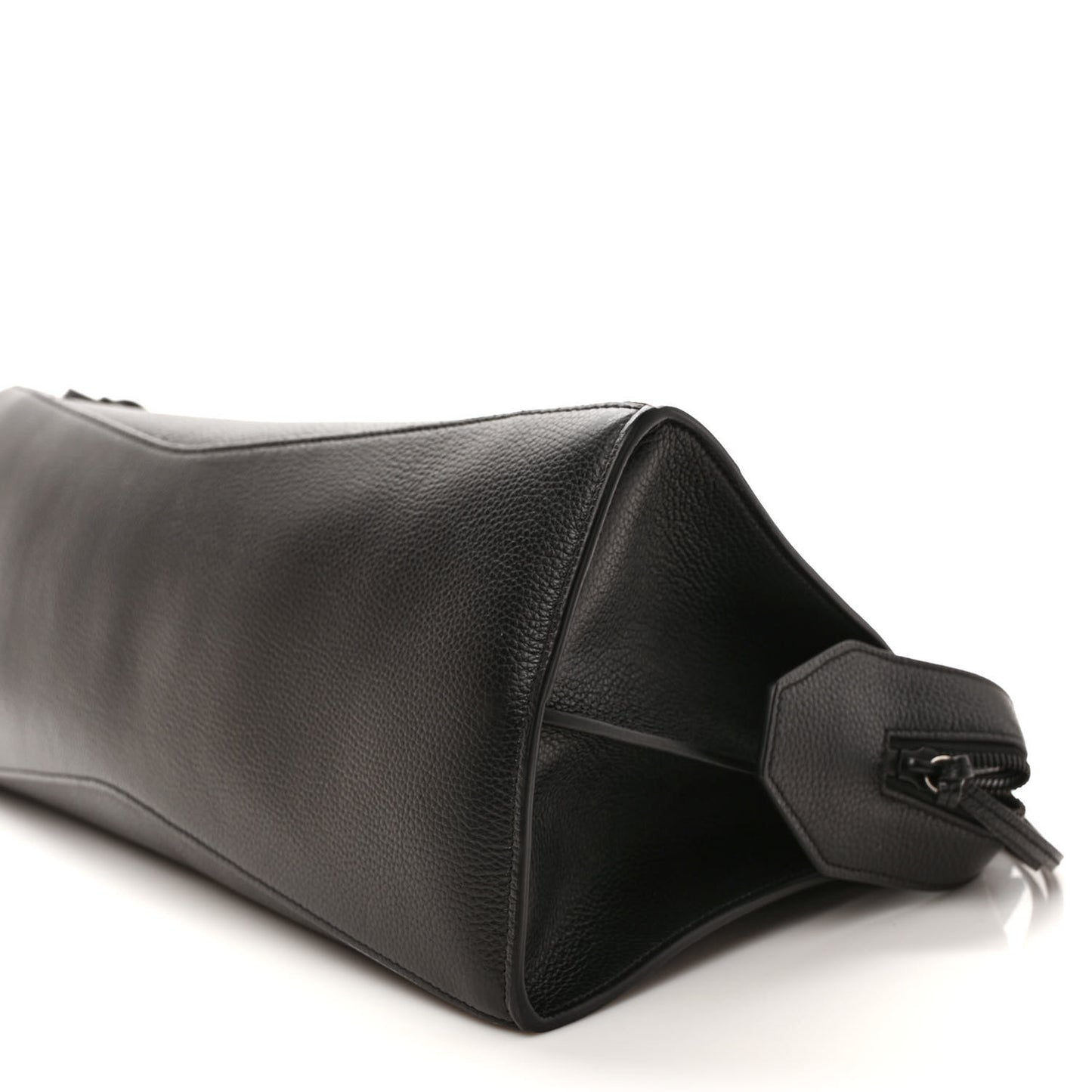 Grained Calfskin Black Hardware Neo Classic City Black