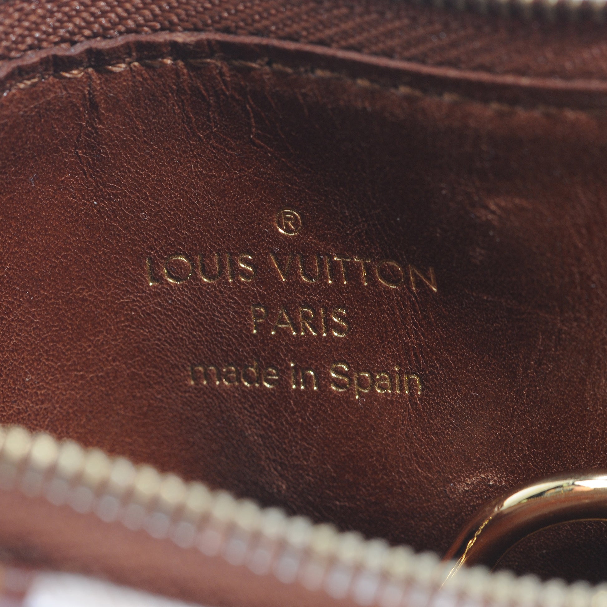 Louis Vuitton Monogram Charms Key Pouch White 4 of 6