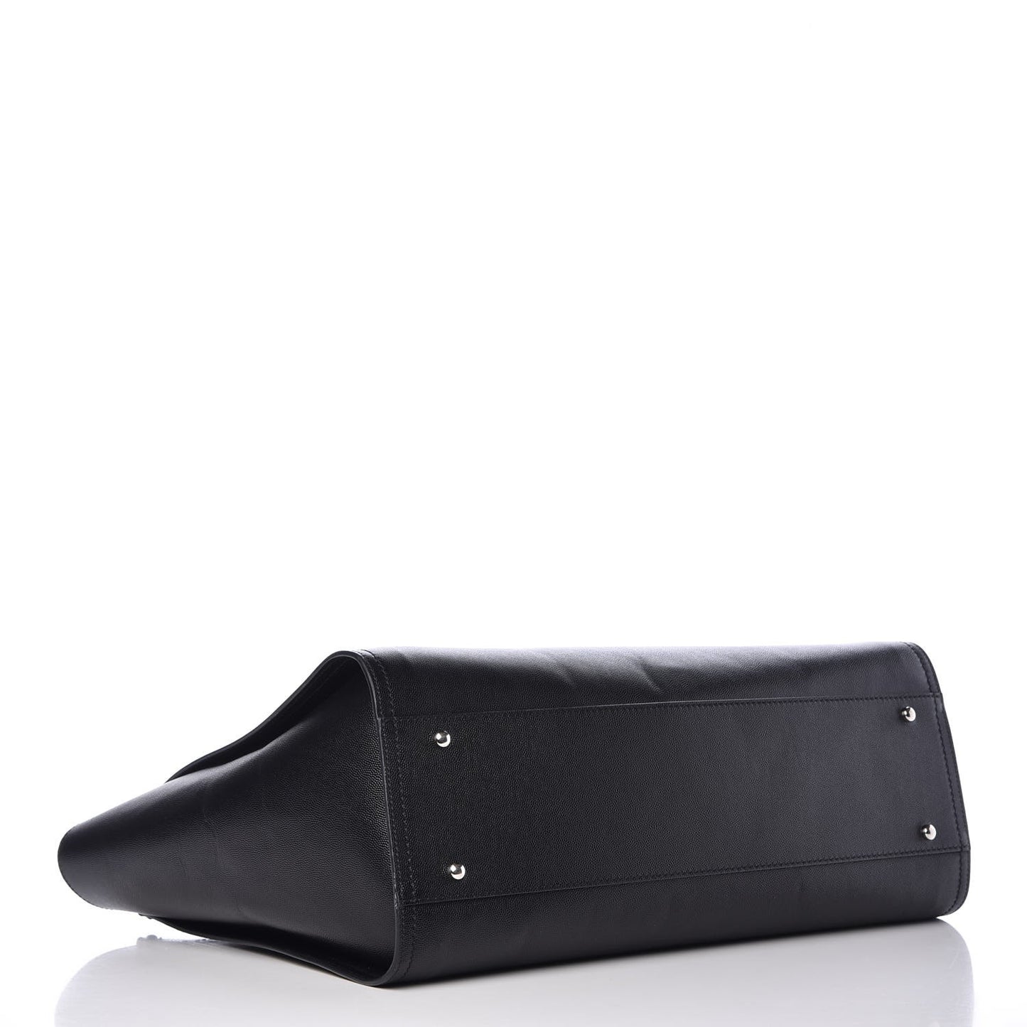Caviar Extra Large Studded Deauville Tote Black