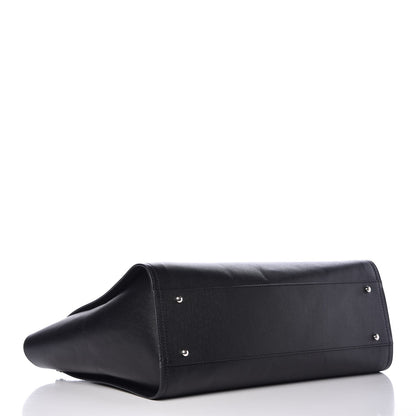 Chanel Caviar Extra Large Studded Deauville Tote Black 5 of 13