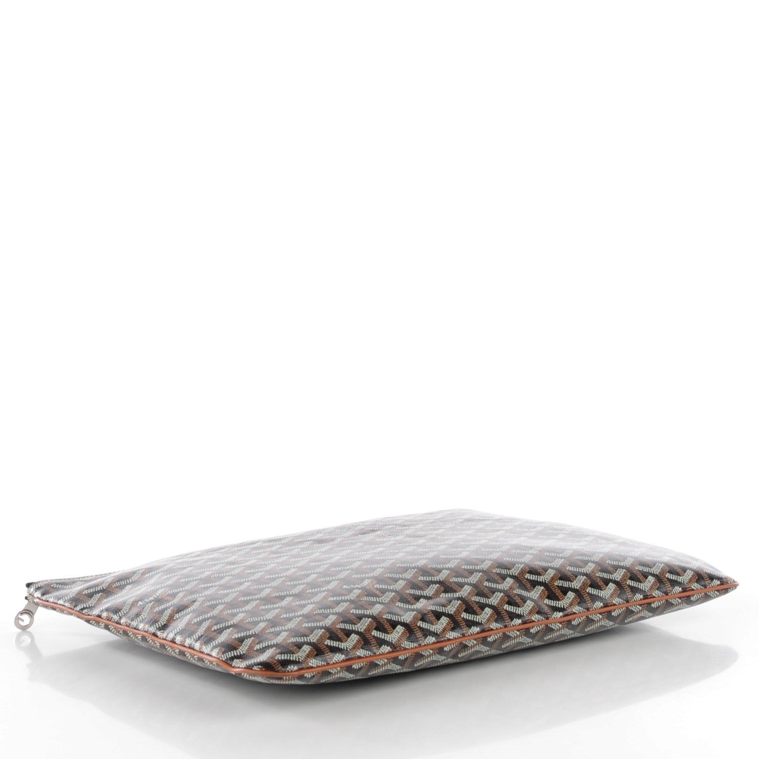 Goyard Goyardine Senat Pochette GM Black Gold 4 of 9