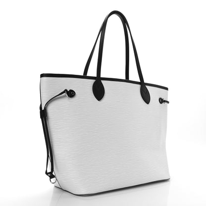 Louis Vuitton Epi Neverfull MM White 4 of 9