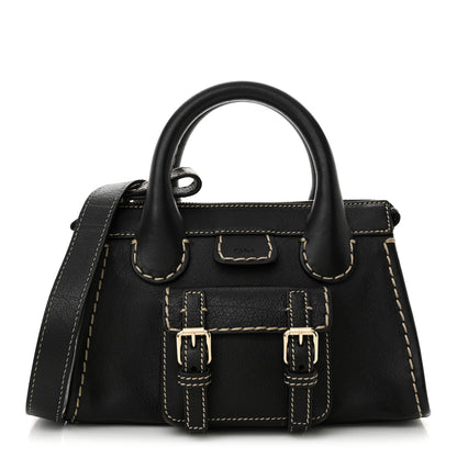 Chloe Buffalo Mini Edith Sepia Black 1 of 10