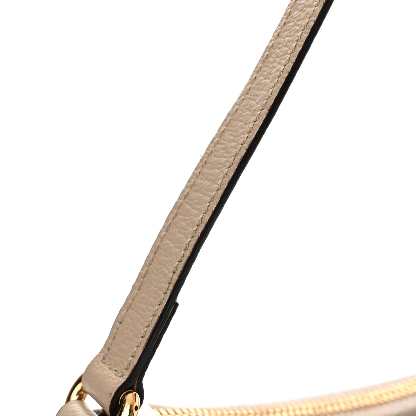 GG Supreme Monogram Textured Dollar Calfskin Small Ophidia Hobo Beige Mystic White Oatmeal