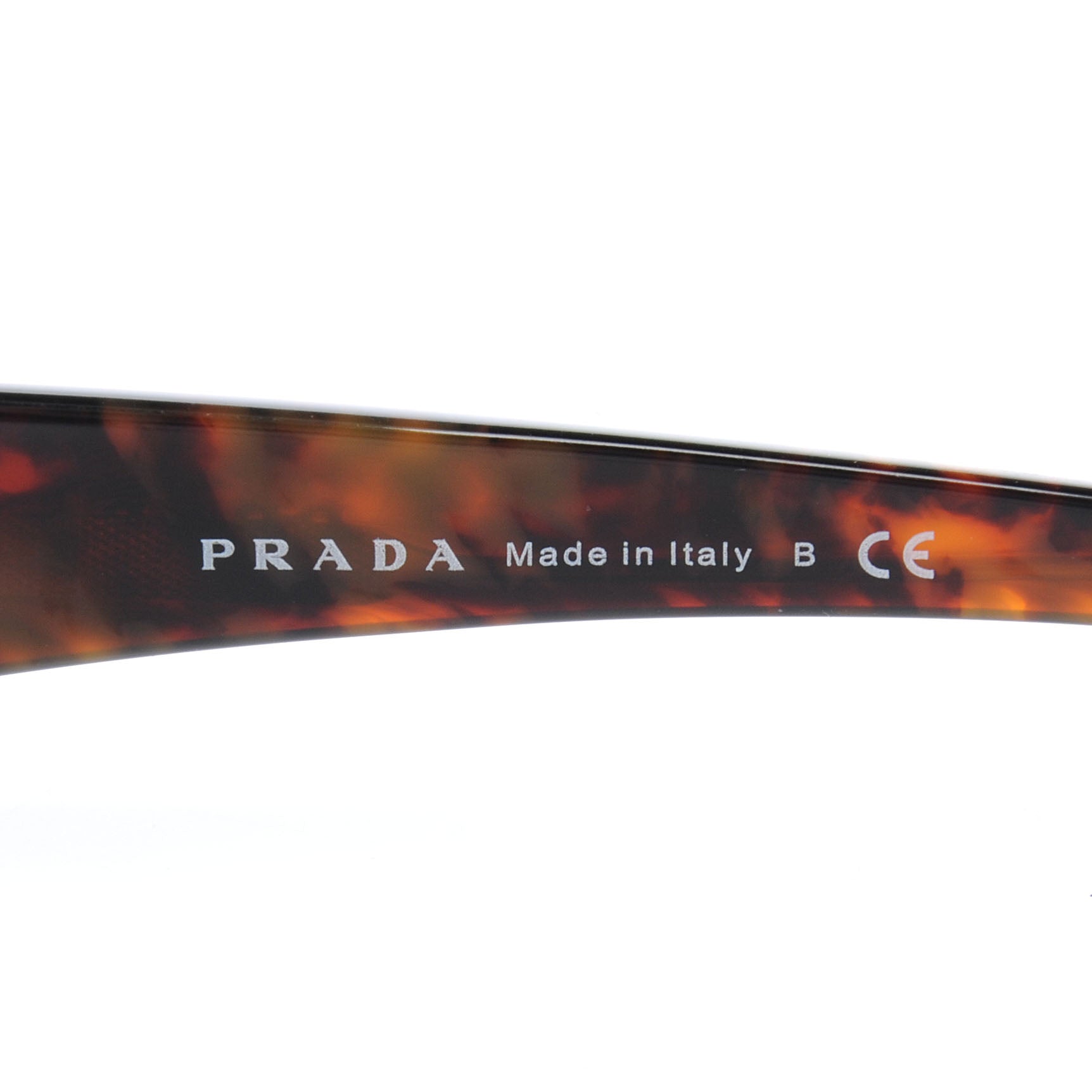 Prada Butterfly Frame Sunglasses SPR 18I Tortoise 5 of 5