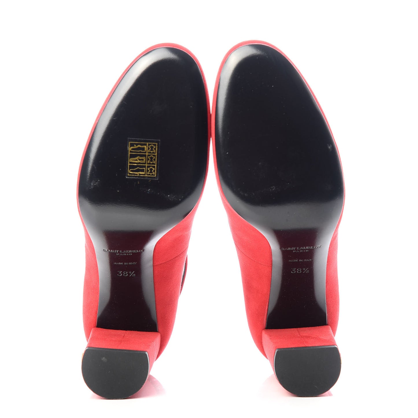 Suede Loulou 70 Ankle Strap Pumps 38.5 Red