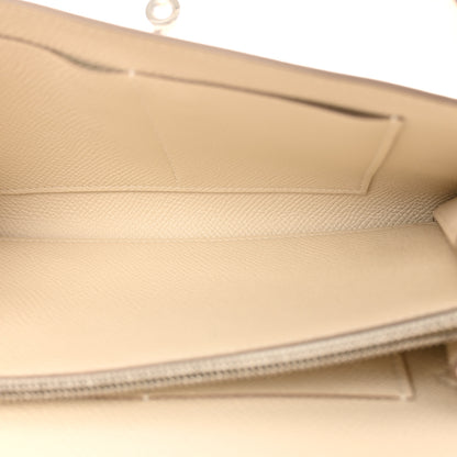 Hermes Epsom Kelly Wallet To Go Craie 5 of 11