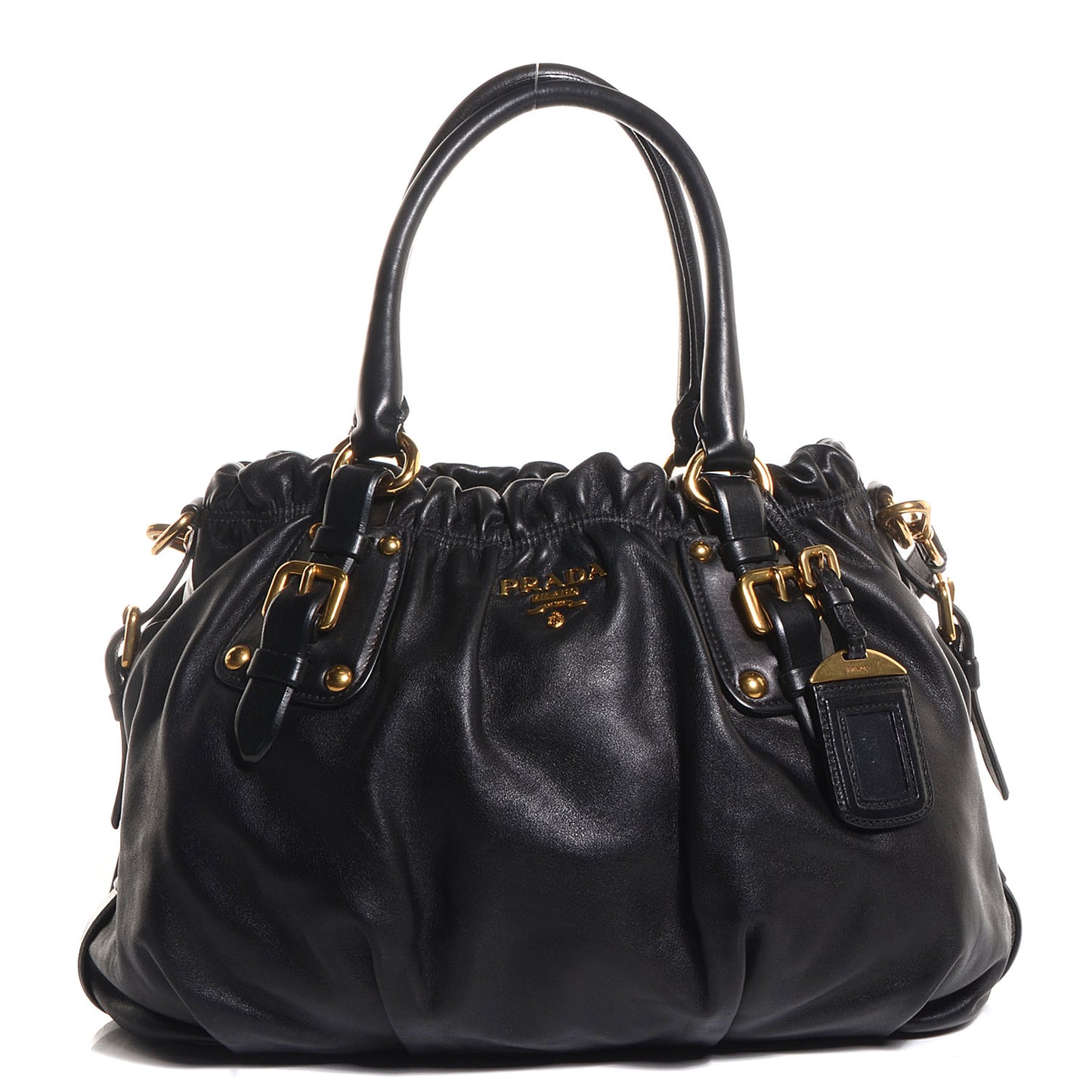 Soft Calf Shopping Bag Nero Black