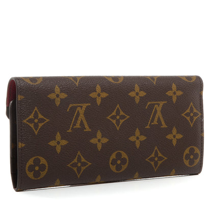 Louis Vuitton Monogram Josephine Wallet Red 3 of 8
