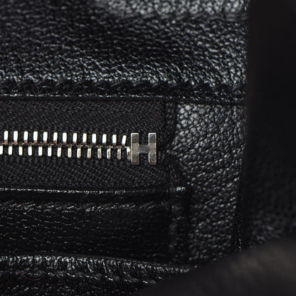Hermes Togo Bi-Color Horseshoe Birkin 30 Anemone Black 12 of 34
