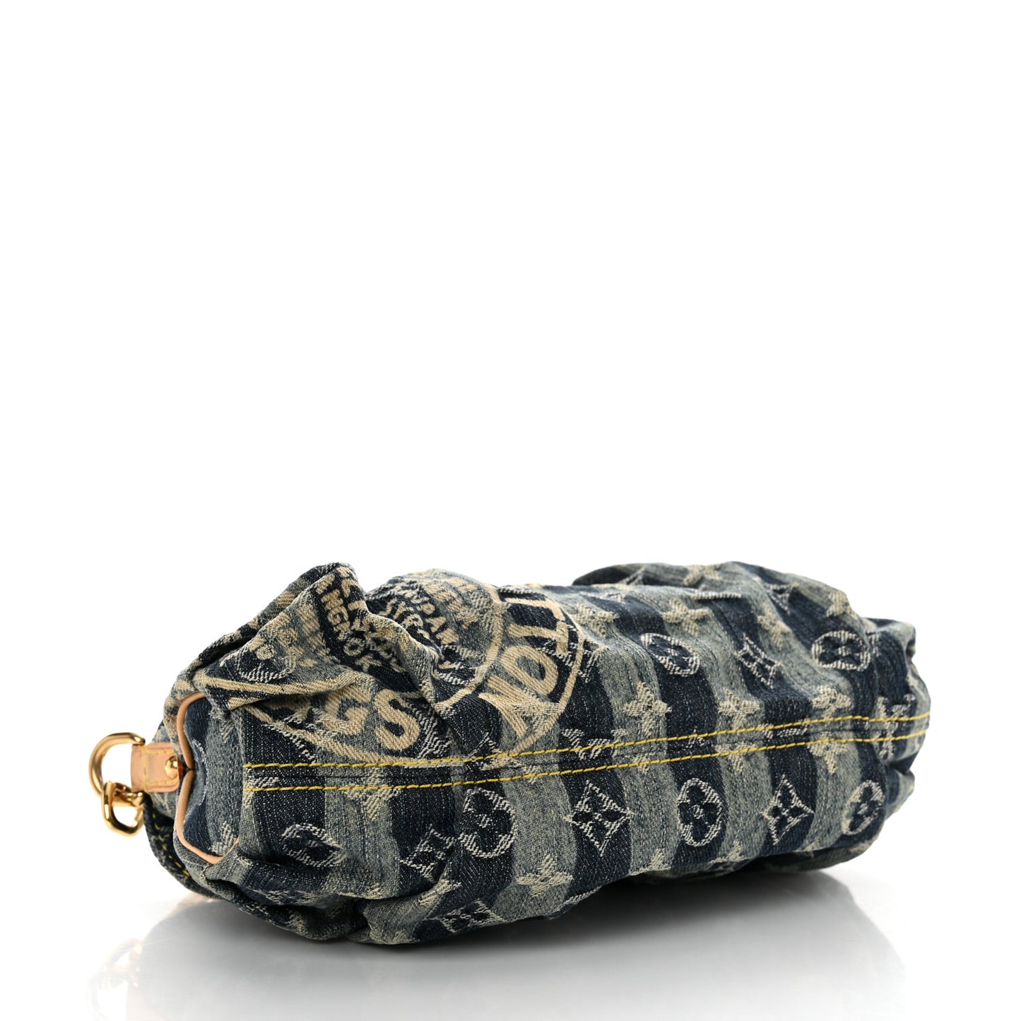 Denim Raye Mini Pleaty Blue