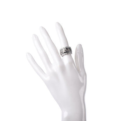 Cartier 18K White Gold Diamond Entrelaces Ring 51 5.75 2 of 5