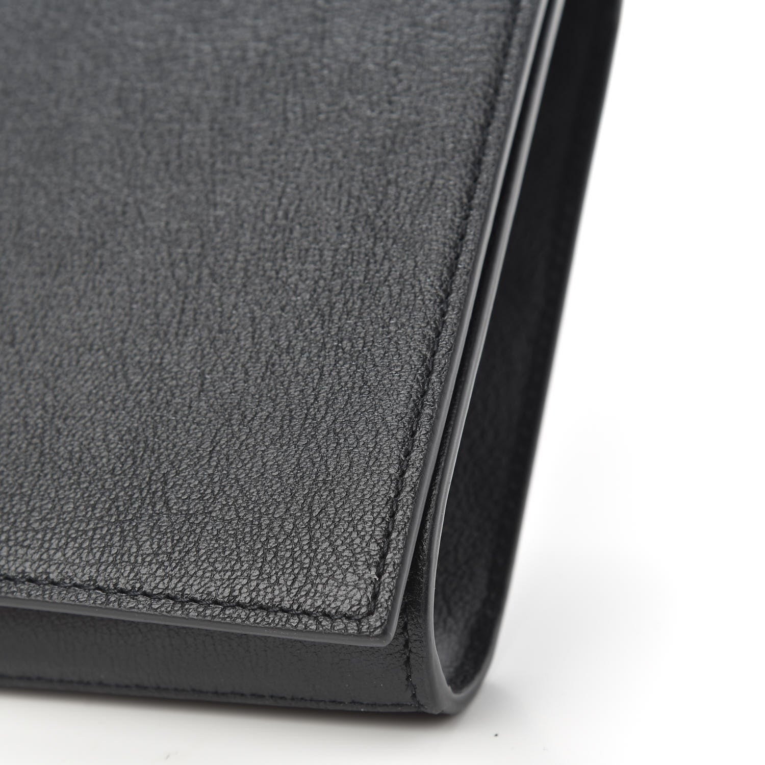 Saint Laurent Calfskin Monogram Large Belle De Jour Clutch Black 8 of 9