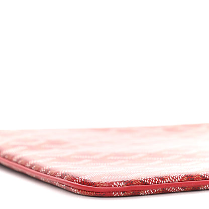 Goyard Goyardine Senat Pochette MM Red 15 of 16