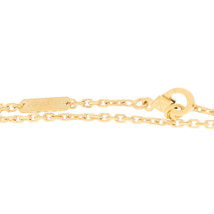 Van Cleef & Arpels 18K Yellow Gold Black Onyx Magic Alhambra Pendant Necklace 5 of 5