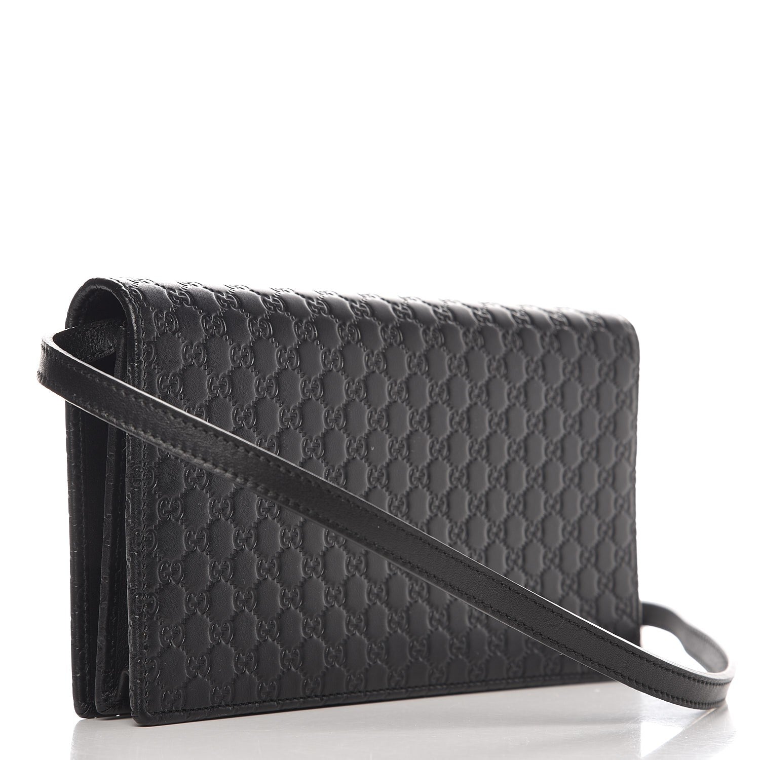 Gucci Microguccissima Chain Wallet Black 3 of 7