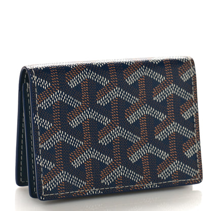 Goyard Goyardine Business Card Holder Navy 3 of 9