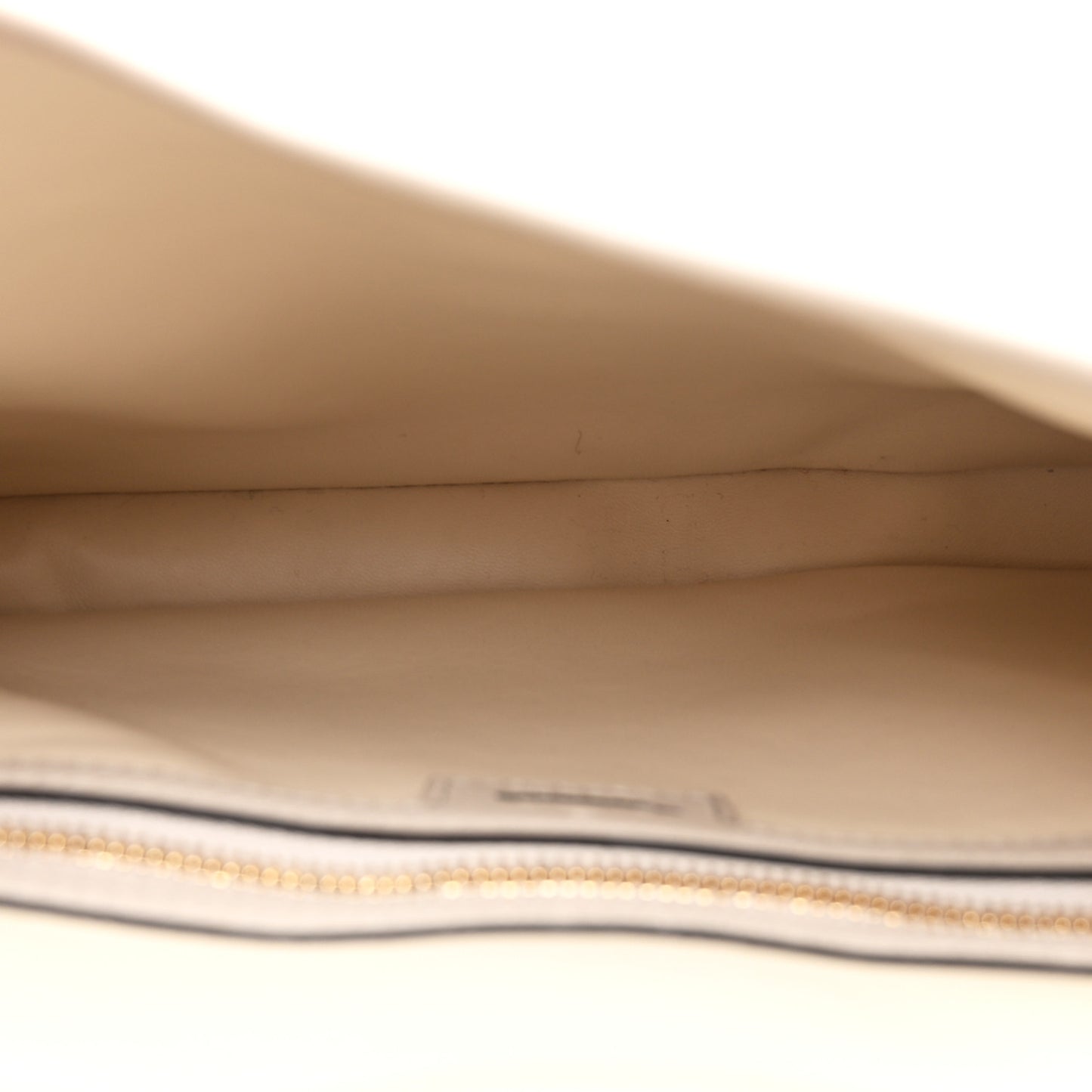 Ancora Calfskin Web Small Jackie Shoulder Bag Light Grey