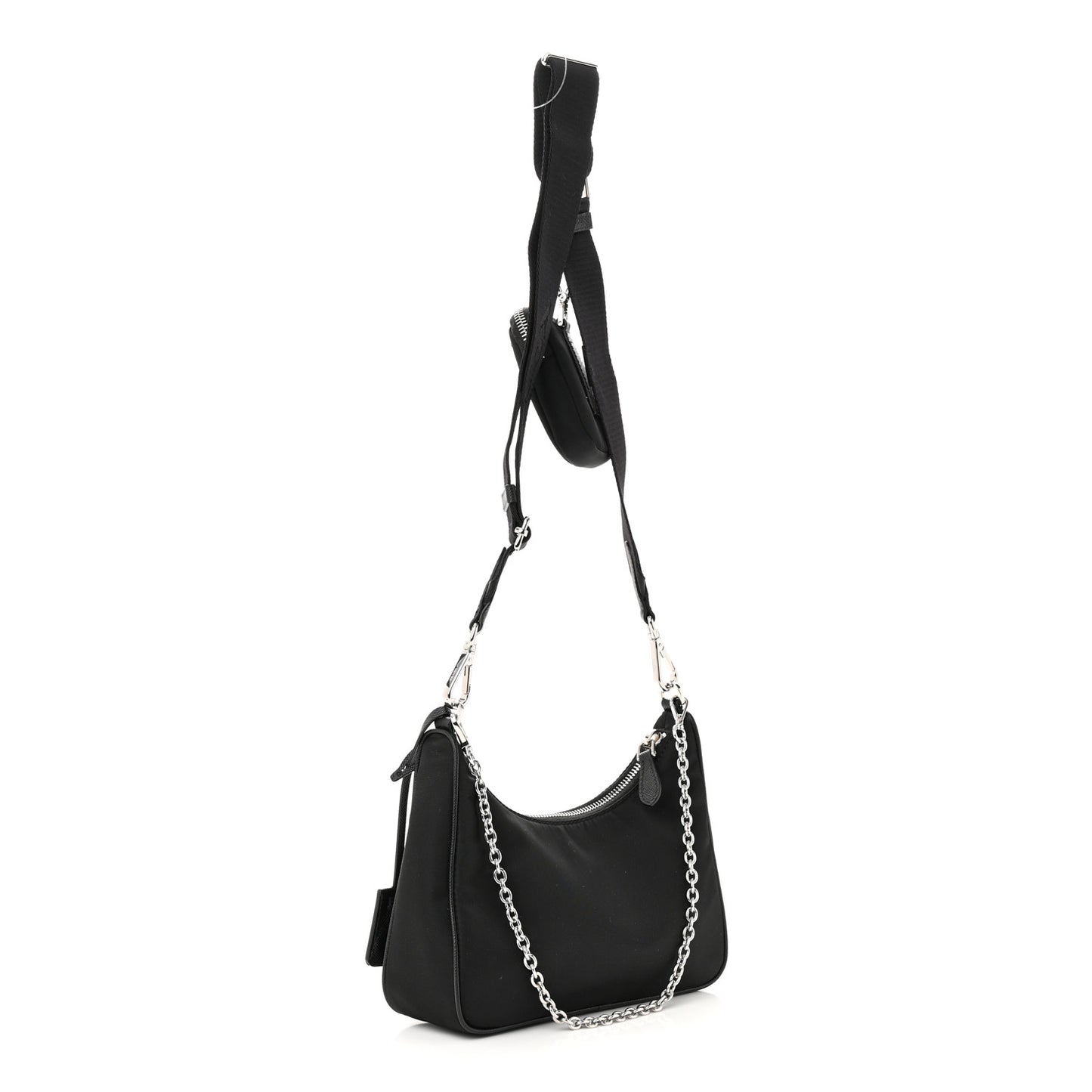Nylon Re-Edition 2005 Shoulder Bag Black