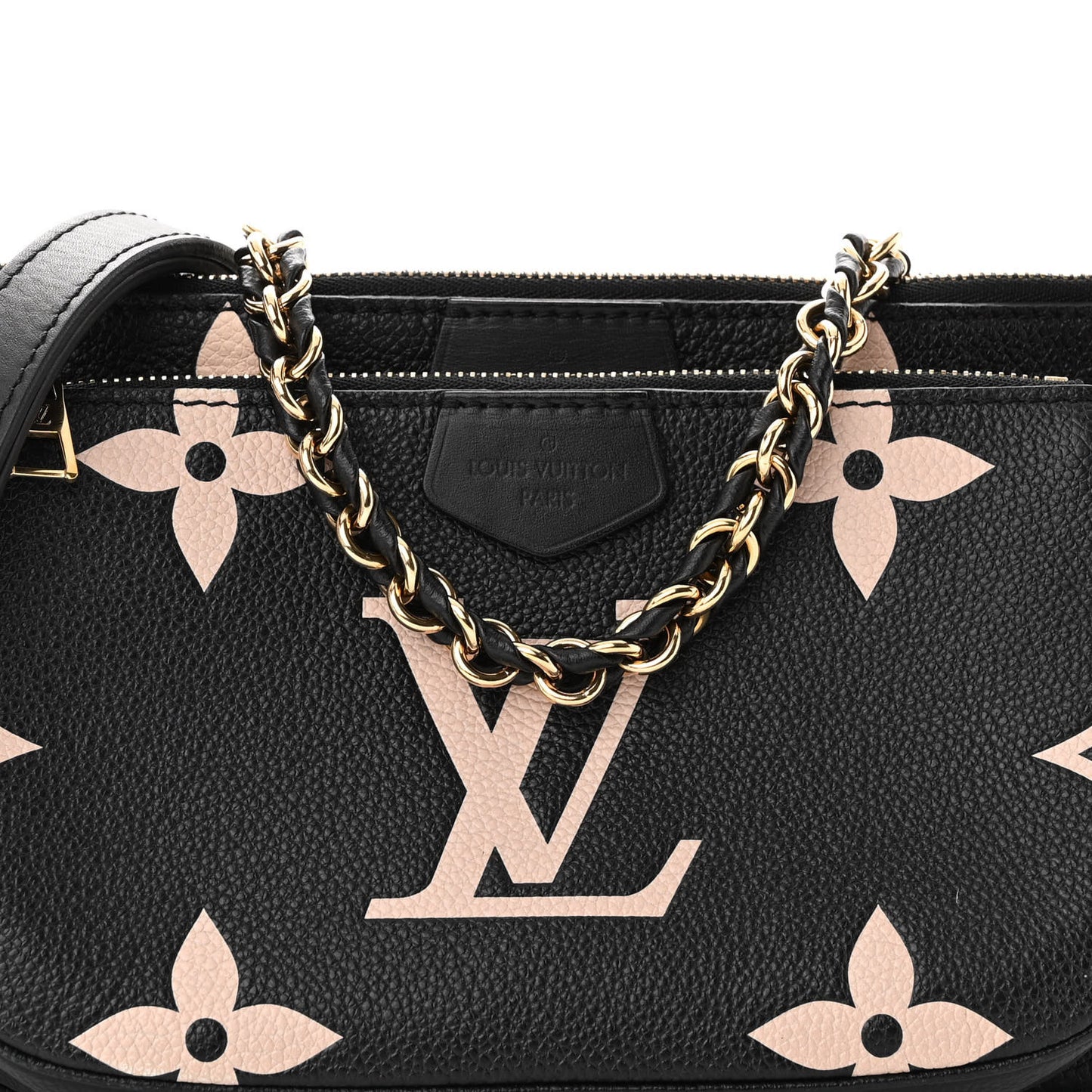 Empreinte Monogram Giant Multi Pochette Accessories Black Beige