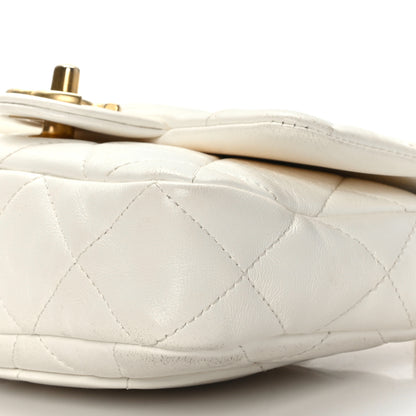Chanel Lambskin Quilted Mini Funky Town Flap White 9 of 12