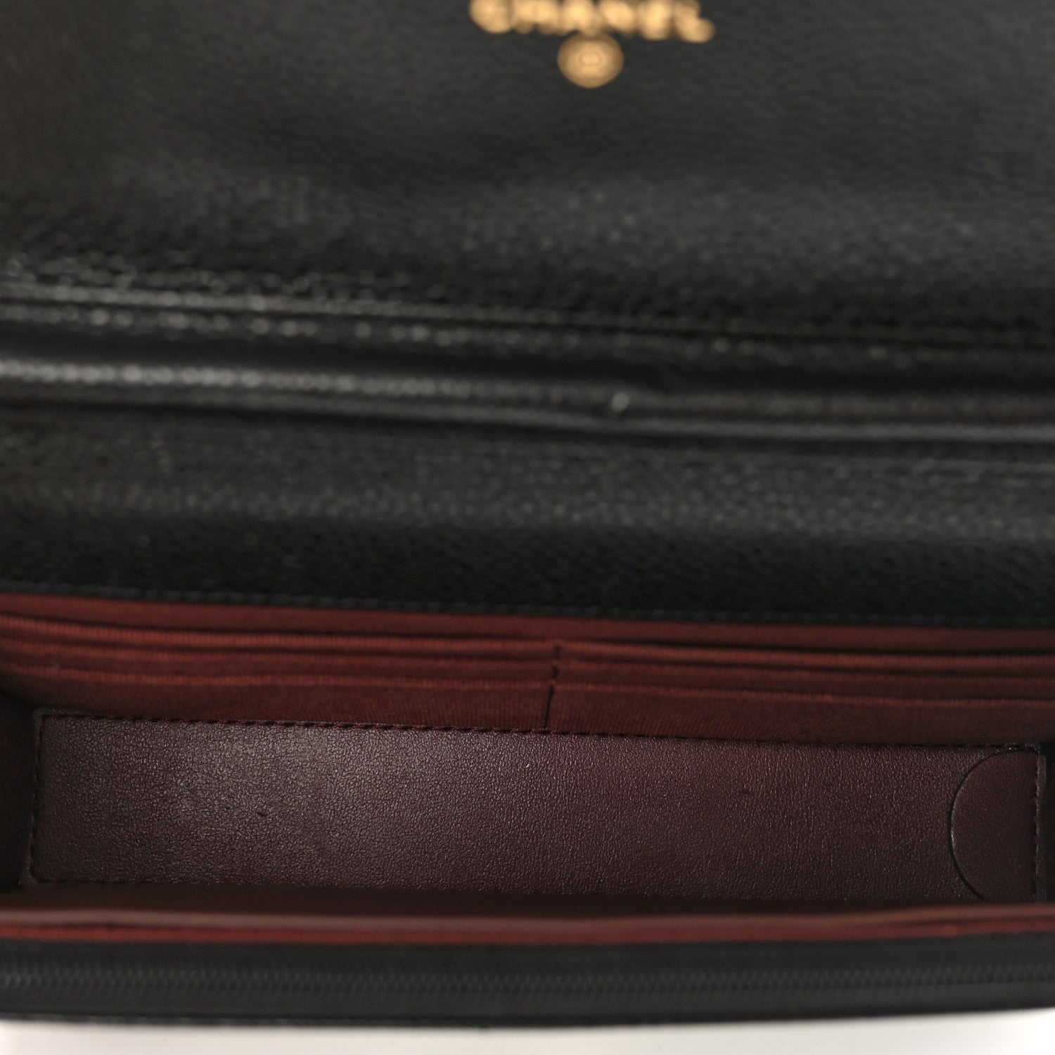 Chanel Caviar Quilted Wallet on Chain WOC Black 4 of 10