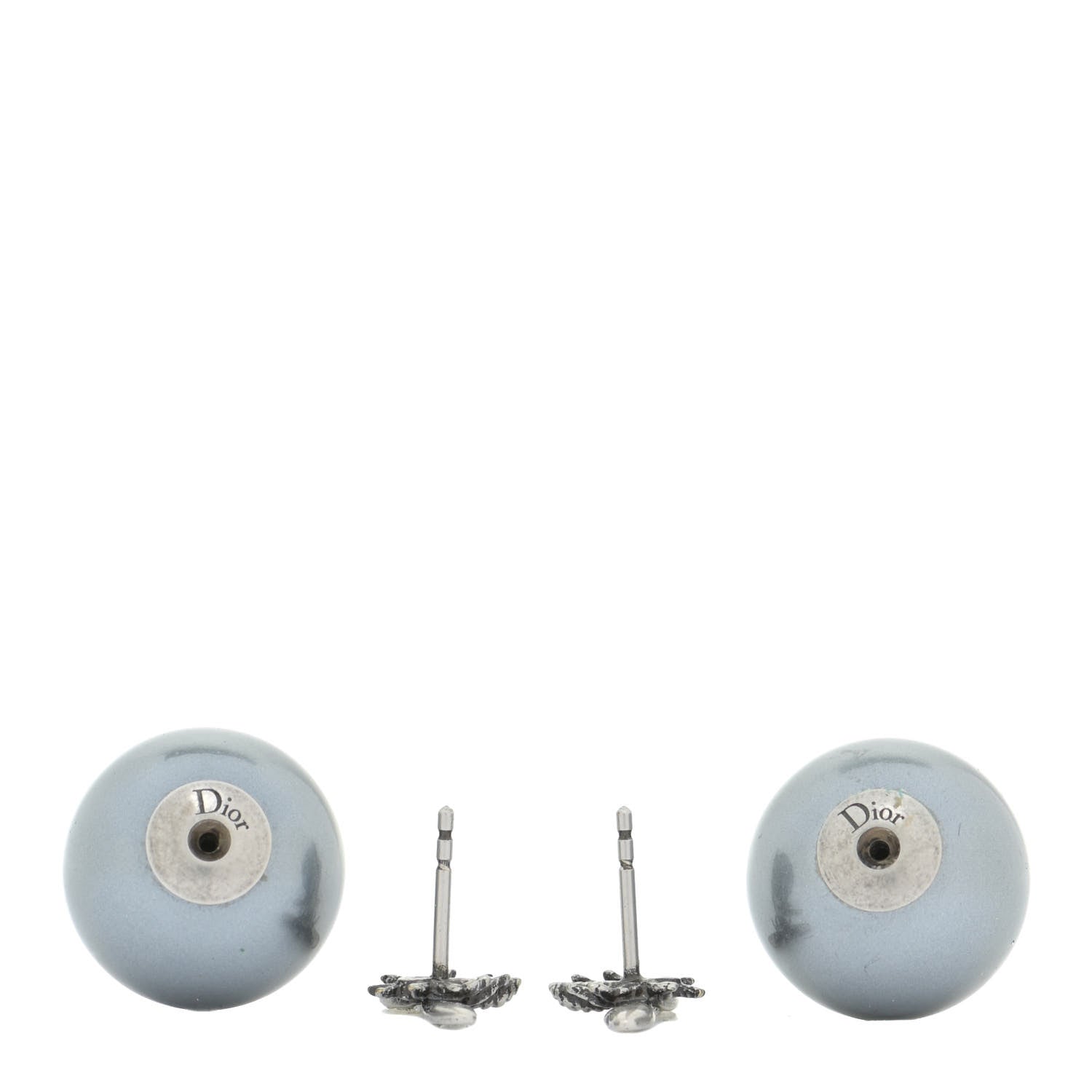 Christian Dior Mise En Dior Tribal Bee Earrings Grey 3 of 4