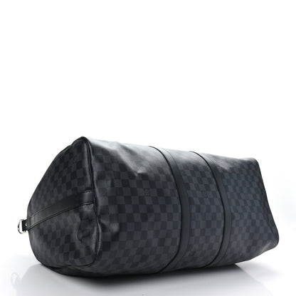 Louis Vuitton Damier Graphite Keepall Bandouliere 55 4 of 13