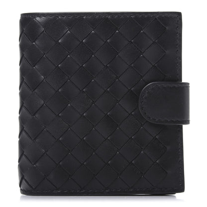 Bottega Veneta Nappa Intrecciato Mini Wallet Black 1 of 7
