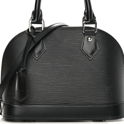 Louis Vuitton Epi Alma BB Black 8 of 10