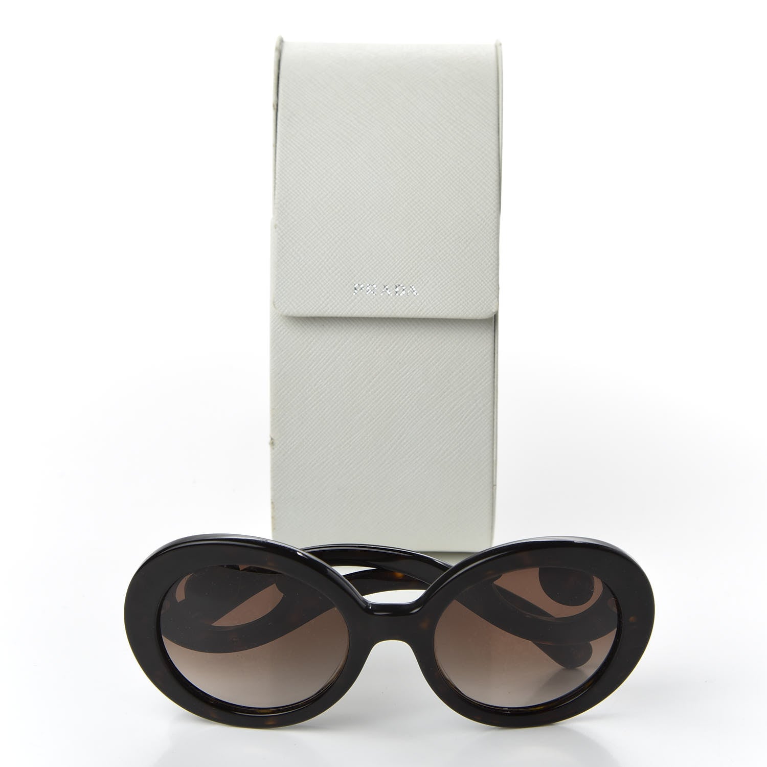 Prada Baroque Sunglasses SPR 27N Tortoise 7 of 7