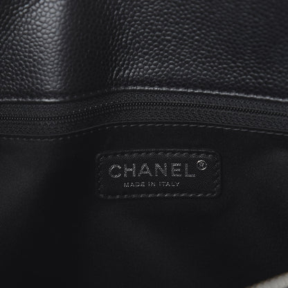 Chanel Caviar Quilted Grand Shopping Tote GST Black 7 of 9