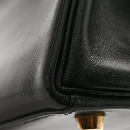 Hermes Box Kelly Retourne 28 Black 14 of 18