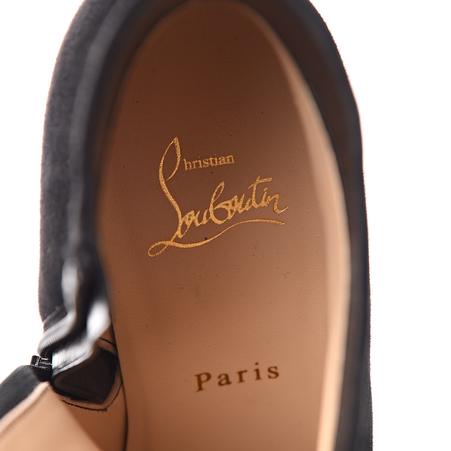 Christian Louboutin Veau Velours Tiagada 70 Ankle Boot 39 Black 8 of 9