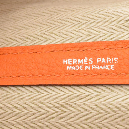 Hermes Veau Negonda Garden Party Tote 36 Orange 6 of 7