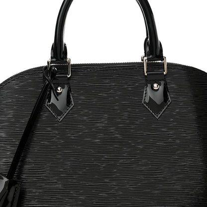 Louis Vuitton Electric Epi Alma MM Black 7 of 9