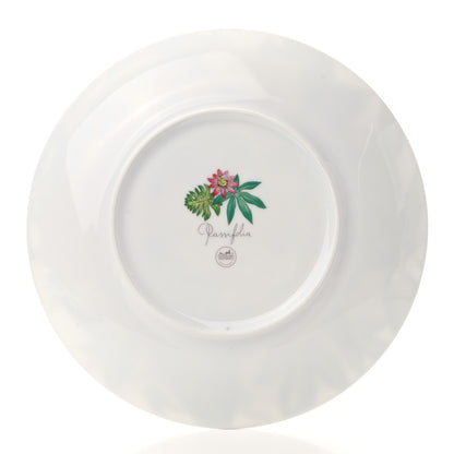Hermes Porcelain Passifolia Dessert Plate N°2 Set of 2 3 of 7